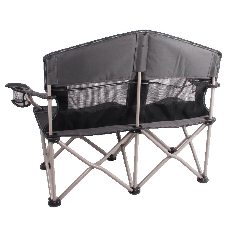 أريكة لشخصين مع حامل أكواب وظهر شبكي B322M