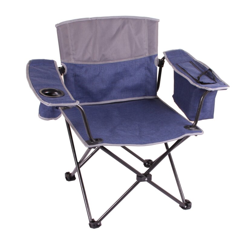 Folding armchair with cooler bag and cup holder (TB303C)