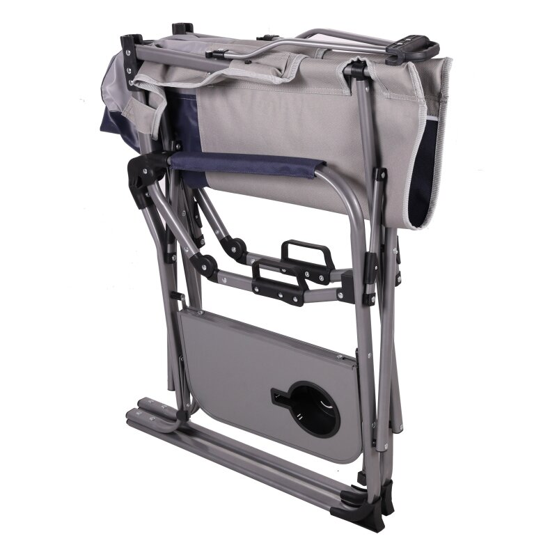 كرسي استرخاء قابل للإمالة مع طاولة جانبية وجهاز تعديل مسند الظهر سهل الرفع B414