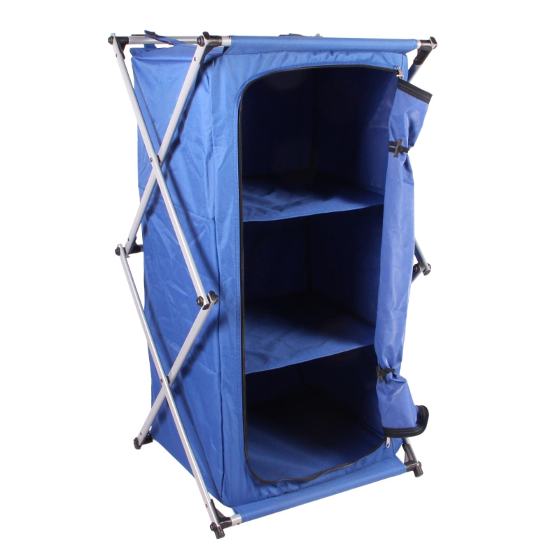 3-shelf folding camping cupboard (XH200)