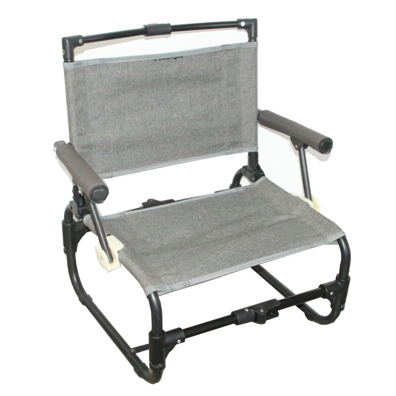 مقعد قارب للصيد مع مسند للذراعين، يسمح بمرور الهواء ويحافظ على جفاف القدمين D126AR